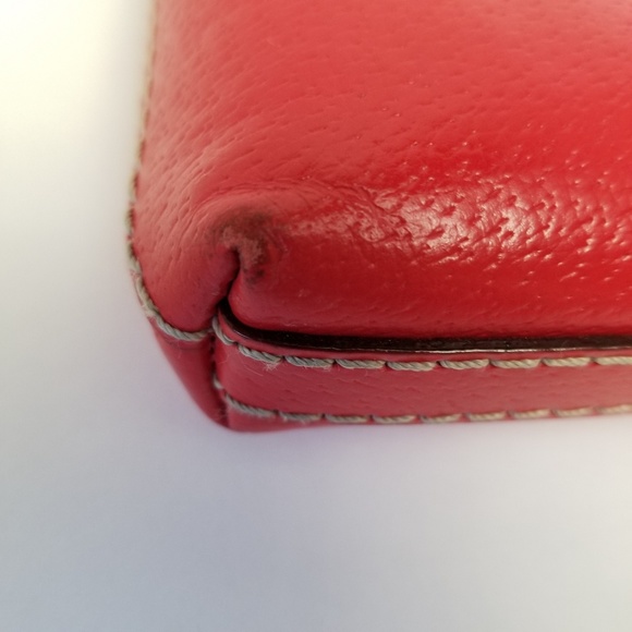 Kate Spade Byrd Wellesley RARE Garnet Red Bag - Picture 6 of 8